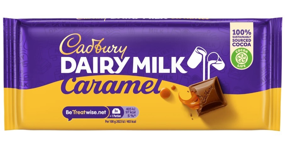 Chocolate Caramel Cadbury 120 g