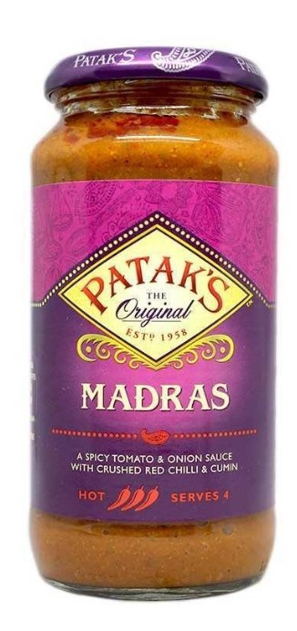 Salsa Madras Patak's 450 g