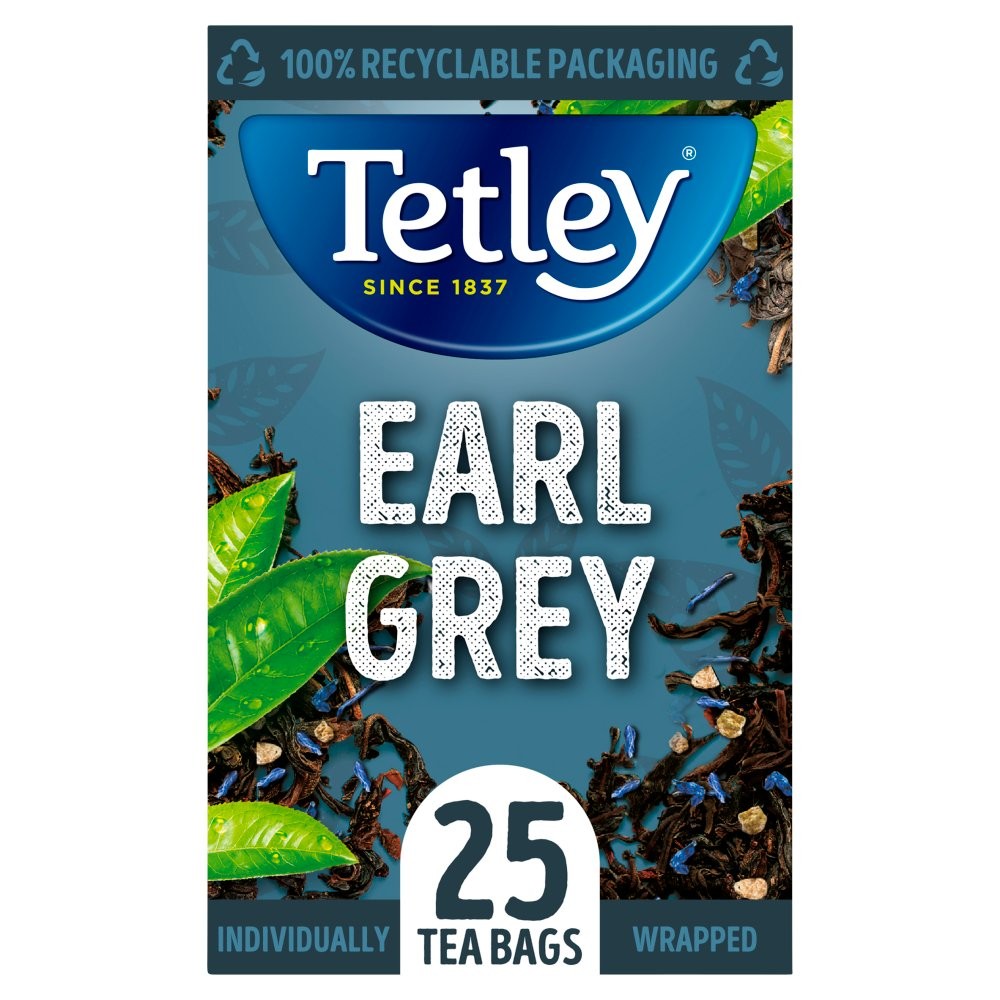 Té Earl Grey Tetley 50 g