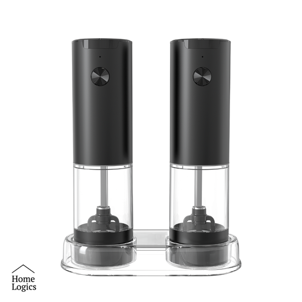 Set de 2 Molinillos Eléctricos de Sal y Pimienta a Batería Home Logics 1 un