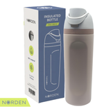 Botella Acero Inoxidable Brown 600 ml Norden 1 un