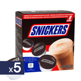 Chocolate Caliente en Cápsulas Snickers 5 X 8 un 120 g