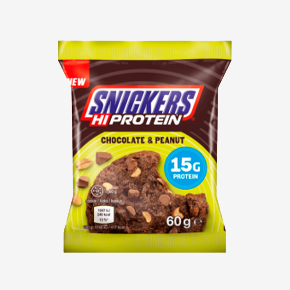 Chocolates Maní y Galleta HiProtein Snickers 60 g