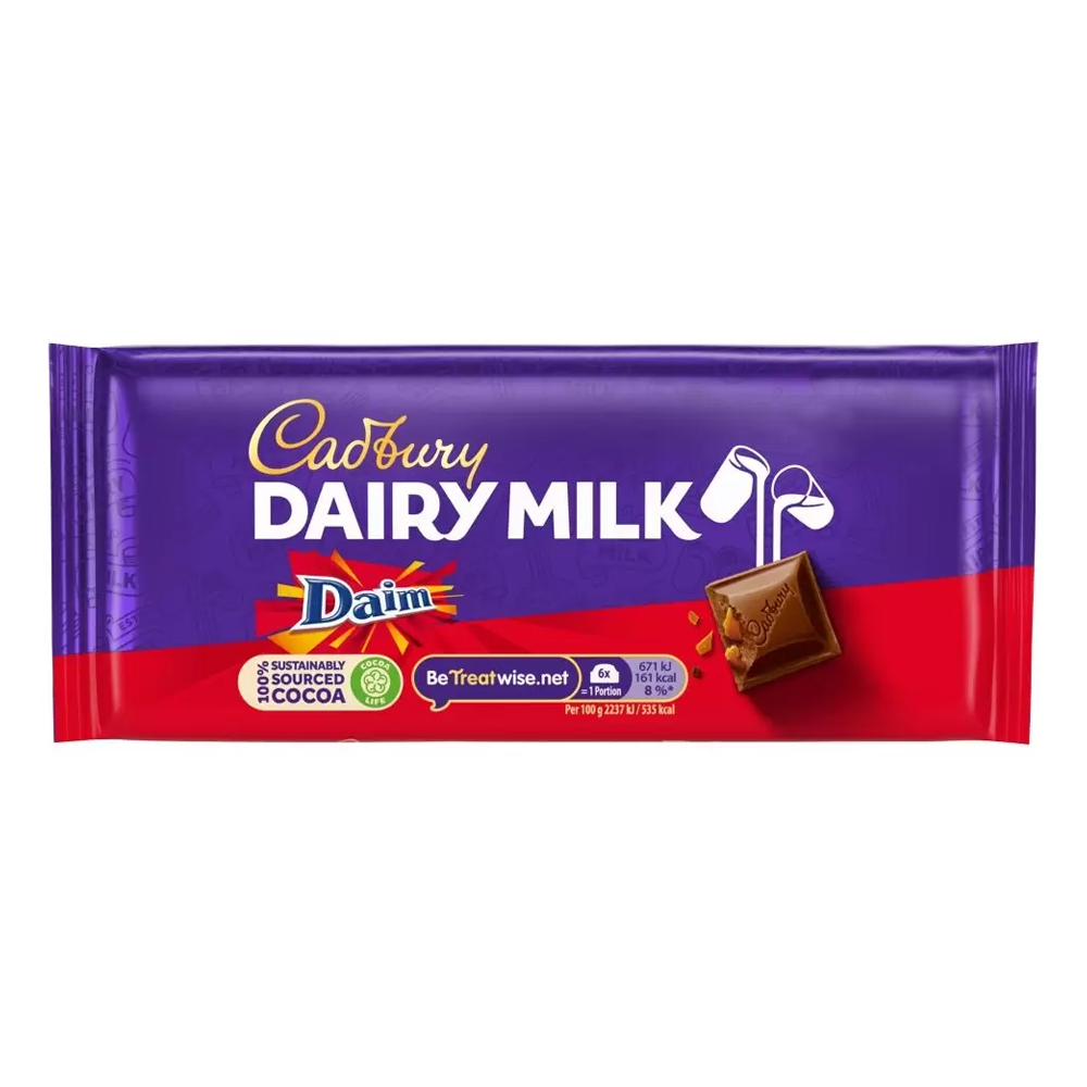 Chocolate Daim Cadbury 120 g