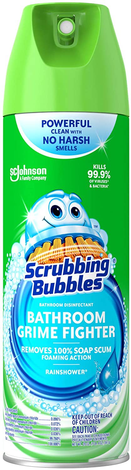 Limpiador Baño y Ducha en Aerosol Scrubbing Bubbles 708 g