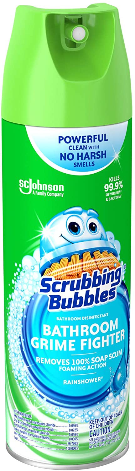 Limpiador Baño y Ducha en Aerosol Scrubbing Bubbles 708 g