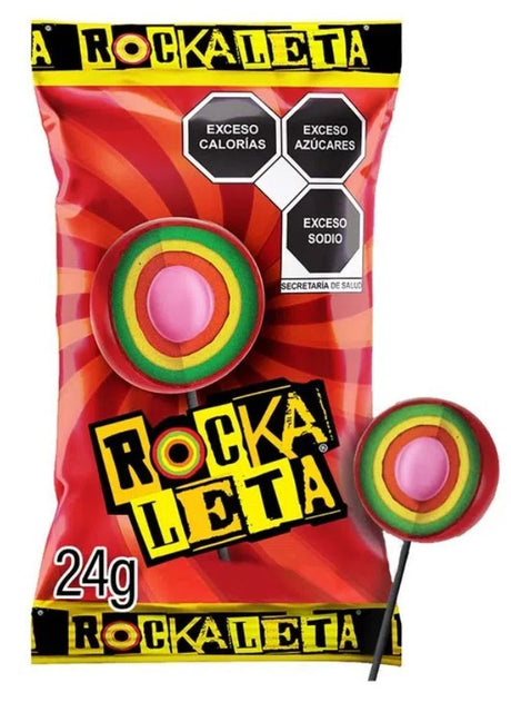 Chupetes Rockaleta 40 un x 24 g