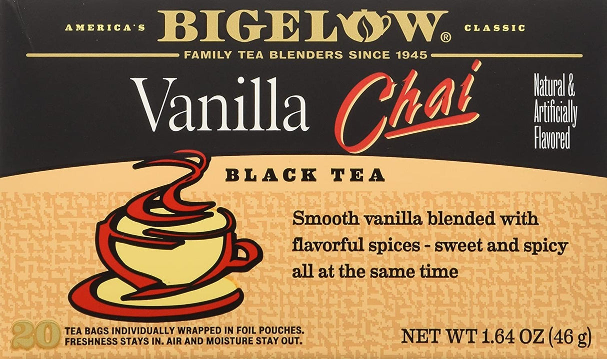 Té Negro Chai Vainilla Bigelow 46 g