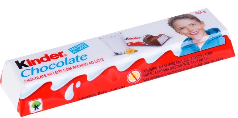 Barra Chocolate Kinder Mini Ferrero 12.5 g