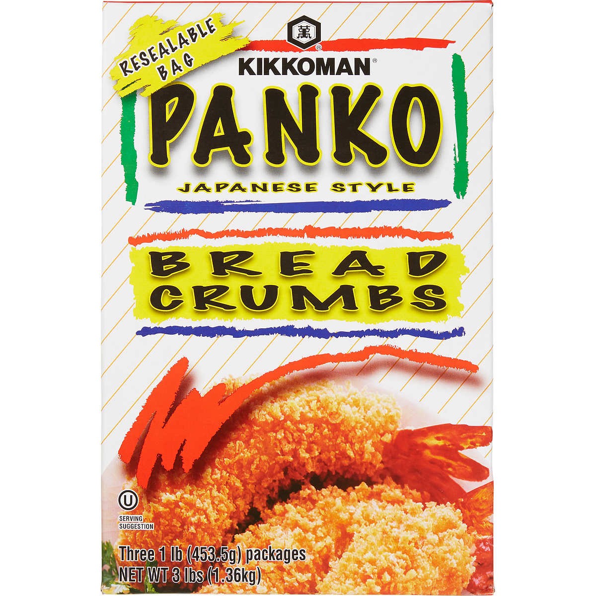 Pan Rallado Panko Kikkoman 1.36 kg