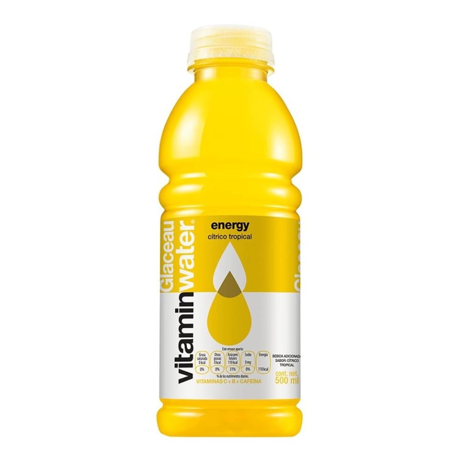 Agua Vitaminizada Energy Vitaminwater 500 ml