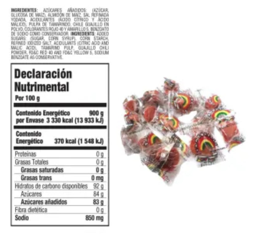 Dulces Tamborines 900 g