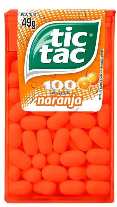 Caramelo Naranja Tic Tac 49 g