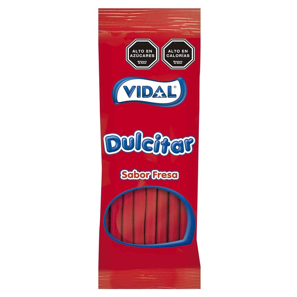 Gomitas Dulcitar Frutilla Vidal 100 g