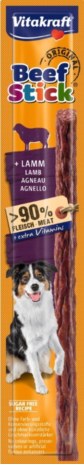 Snack Perro Palito de Carne Cordero Vitakraft 12 g