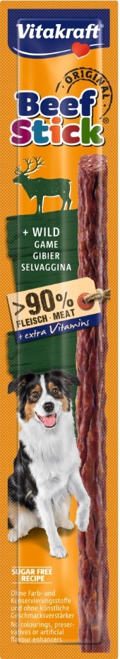 Snack Perro Palito de Carne Ciervo Vitakraft 12 g