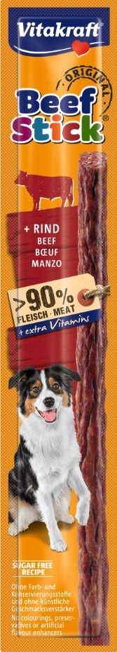 Snack Perro Palito de Carne Vacuno Vitakraft 12 g