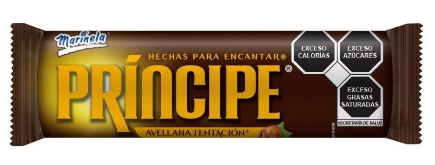 Galletas Príncipe Avellana Marinela 84 g