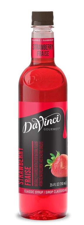 Syrup Gourmet Frutilla DaVinci 750 ml