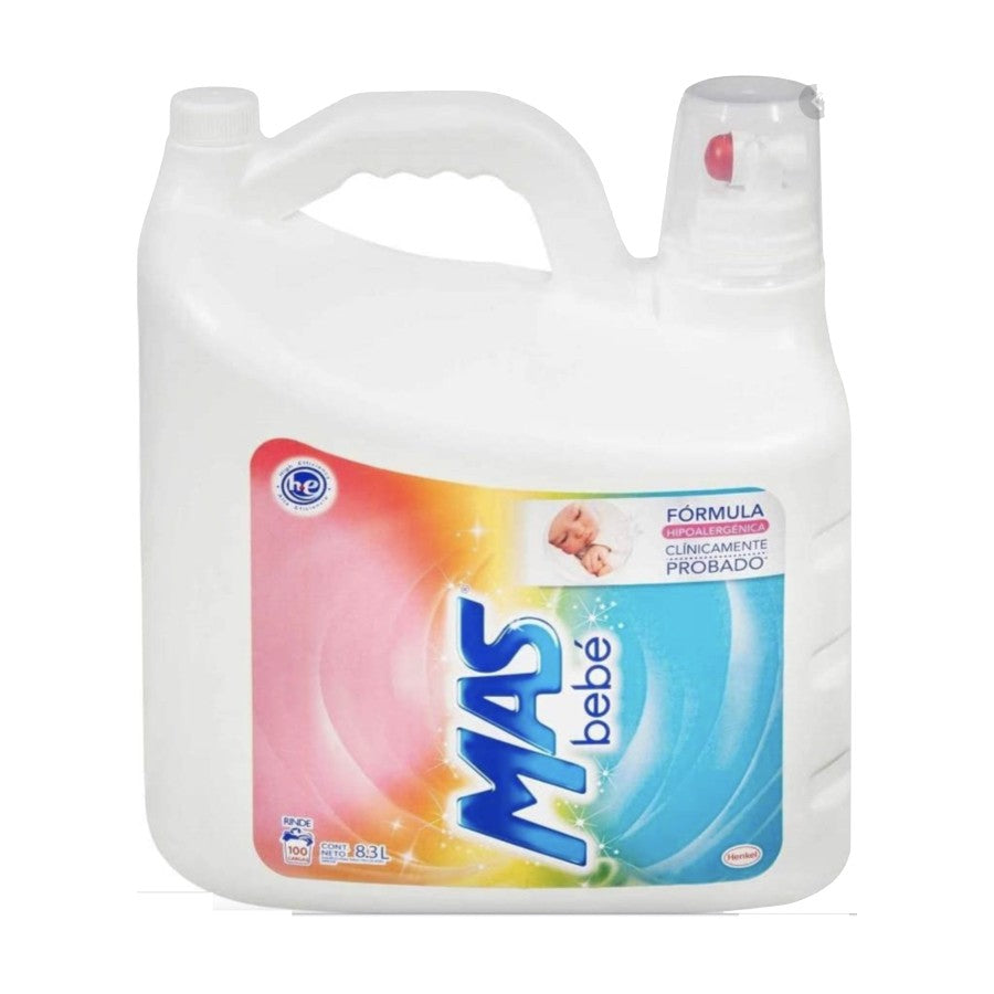 Detergente Líquido Bebé MAS 8.3 L