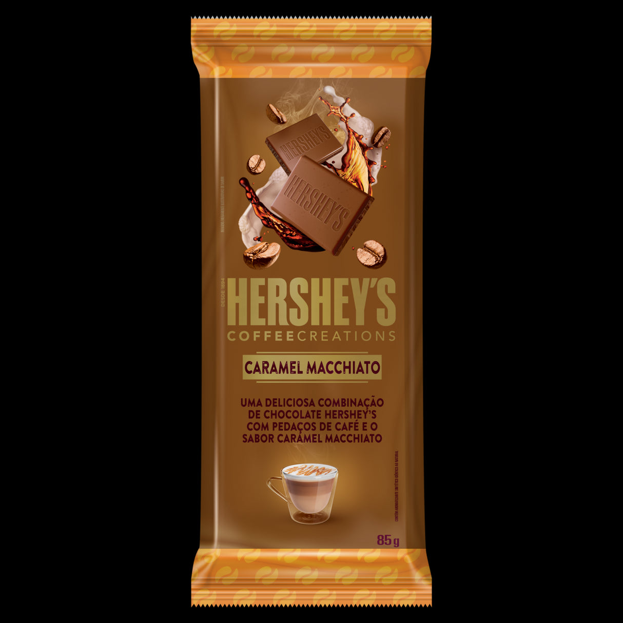 Barra Chocolate Caramel Macchiato Hershey's 85 g