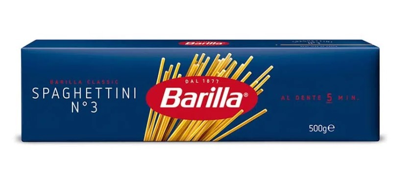Pasta Spaghettini N3 Barilla 500 g