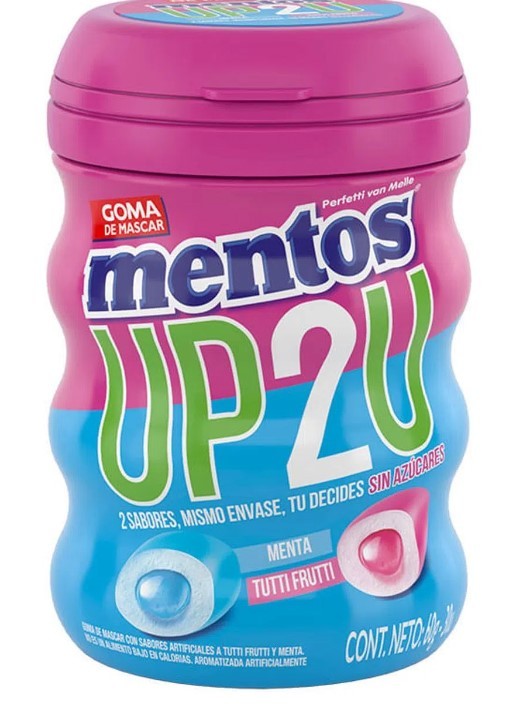 Chicles Up2U Mentos 60 g