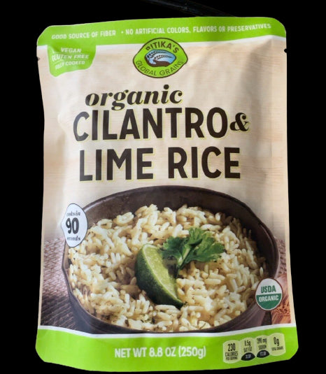 Arroz con Lima y Cilantro Ritika's Global Grains 250 g