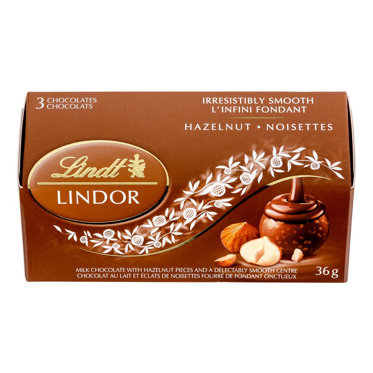 Chocolate Trufas Avellana Lindt 36 g