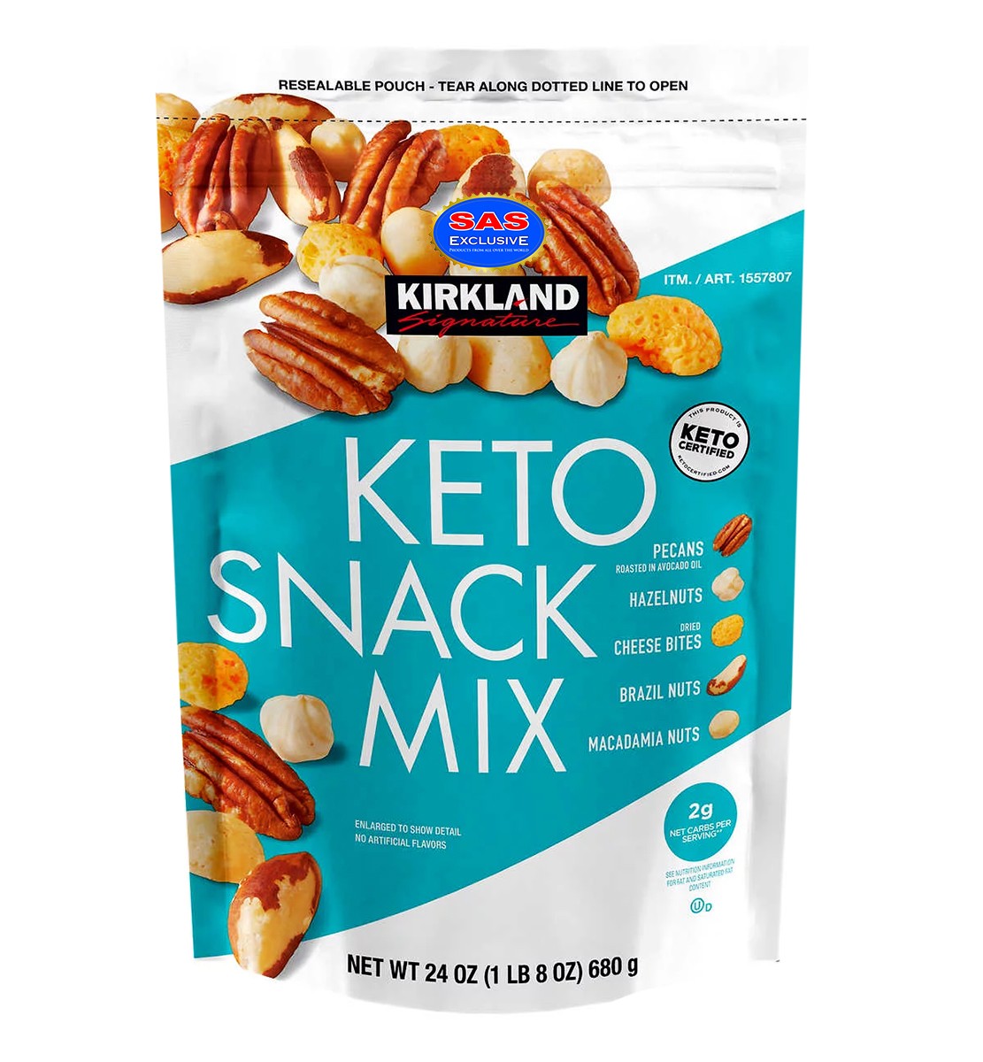 Snack Mix Keto Kirkland 680 g