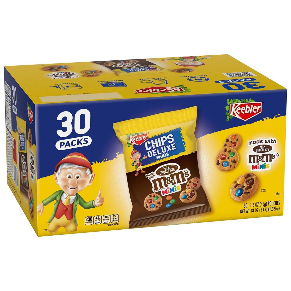 Galletas con M&M's Keebler 30 un x 45 g