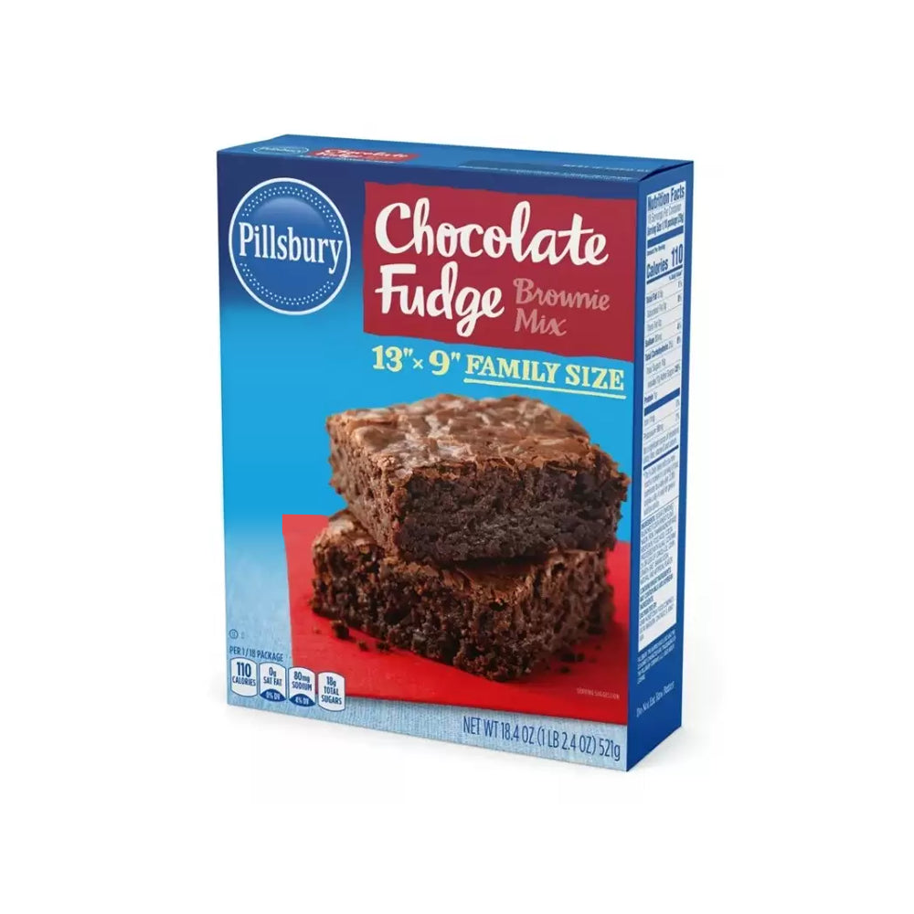 Mezcla Brownie Chocolate Fudge Pillsbury 521 g