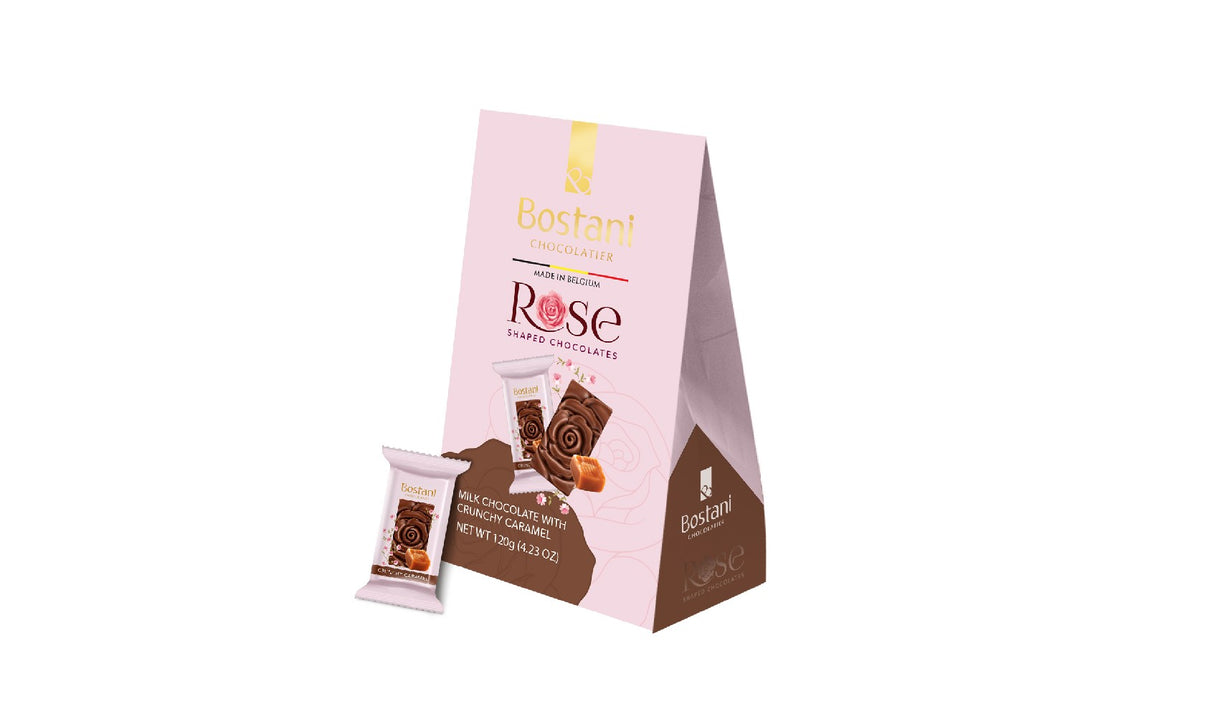 Chocolate Mini Rose Leche Bostani 120 g