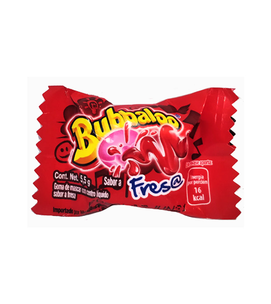 Chicle Frutilla Bubbaloo 5.1 g