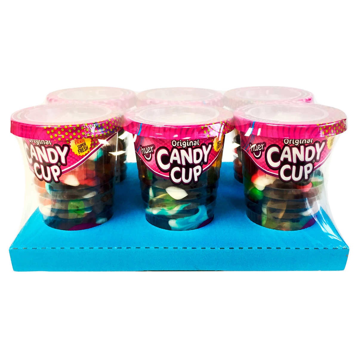 Gomitas Candy Cup Huer 6 un x 165 g