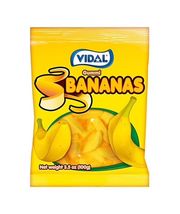 Gomitas Bananas Vidal 100 g