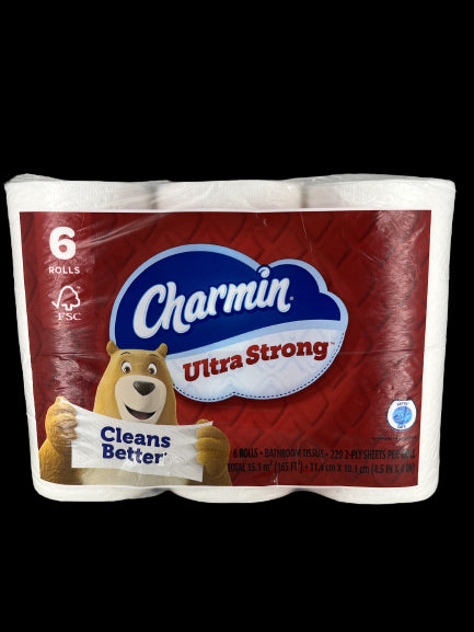 Papel Higiénico Ultra Soft Charmin 6 un