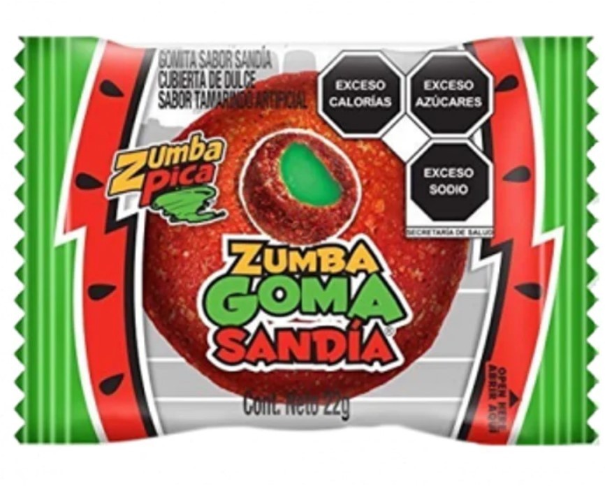 Gomita Sandía Tamarindo Zumba Pica 22 g