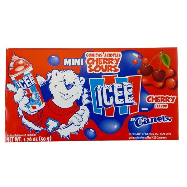 Gomitas Icee Cereza Ácida Mini Canel's 50 g