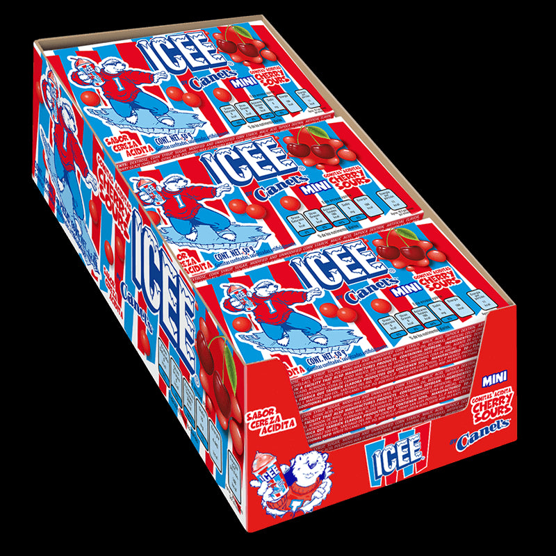 Gomitas Icee Cereza Ácida Mini Canel's 9 un x 50 g