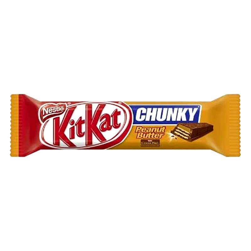 Chocolates Chunky Mantequilla de Maní Kit Kat 42 g