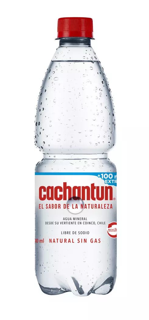 Agua Mineral sin Gas Cachantún 600 ml