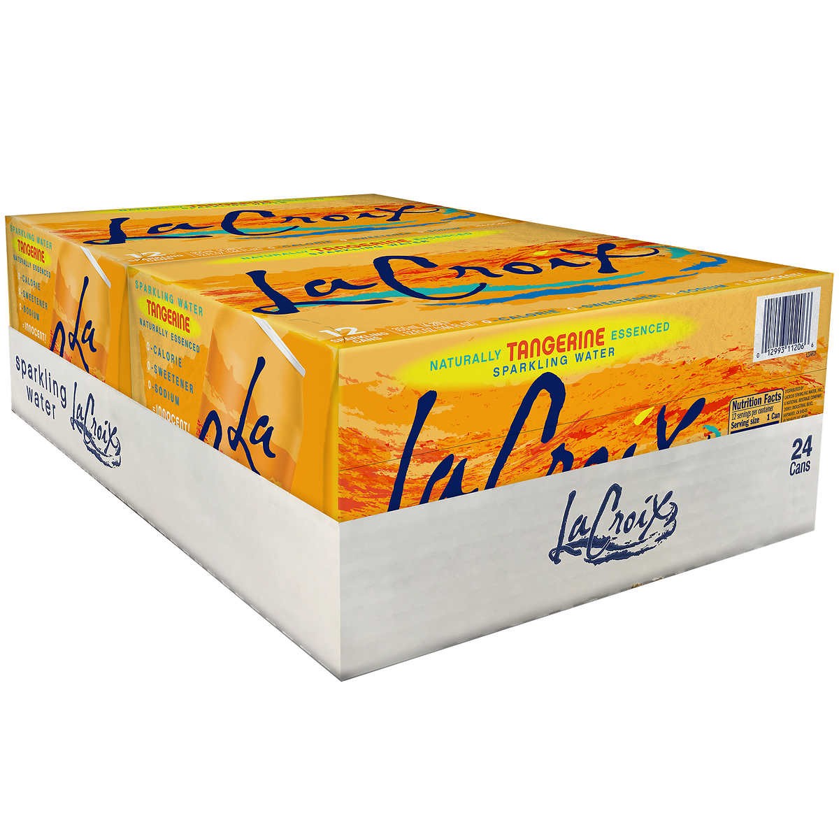 Agua Saborizada con Gas Mandarina LaCroix 24 un x 355 ml