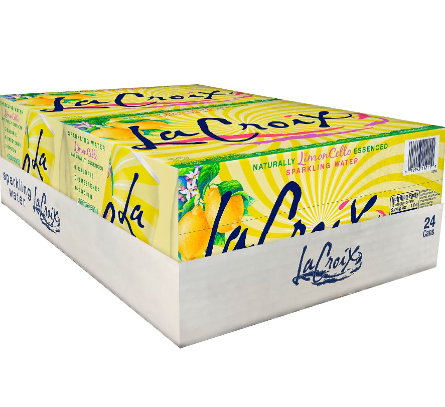 Agua Saborizada con Gas Limoncello LaCroix 24 un x 355 ml