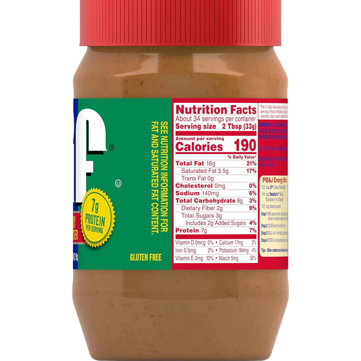 Mantequilla de Maní Cremosa Jif 1.13 kg