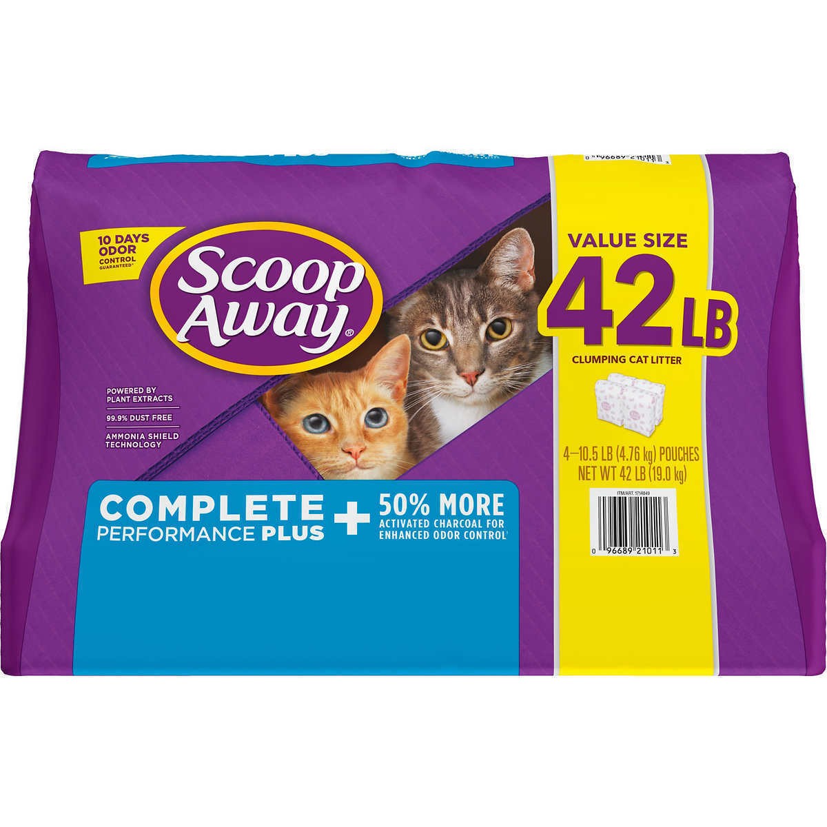 Arena Sanitaria para Gatos Plus 19 kg Scoop Away 19 kg