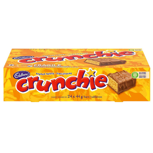 Barra de Chocolate Crunchie Cadbury 24 un x 44 g