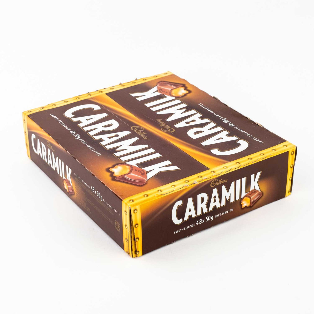 Barras Chocolate Caramilk Cadbury 48 un x 50 g