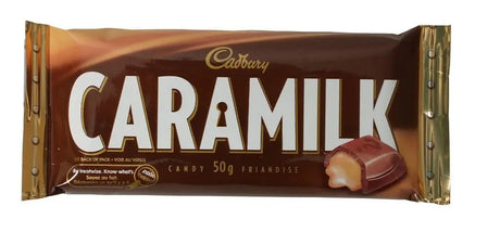 Barras Chocolate Caramilk Cadbury 48 un x 50 g