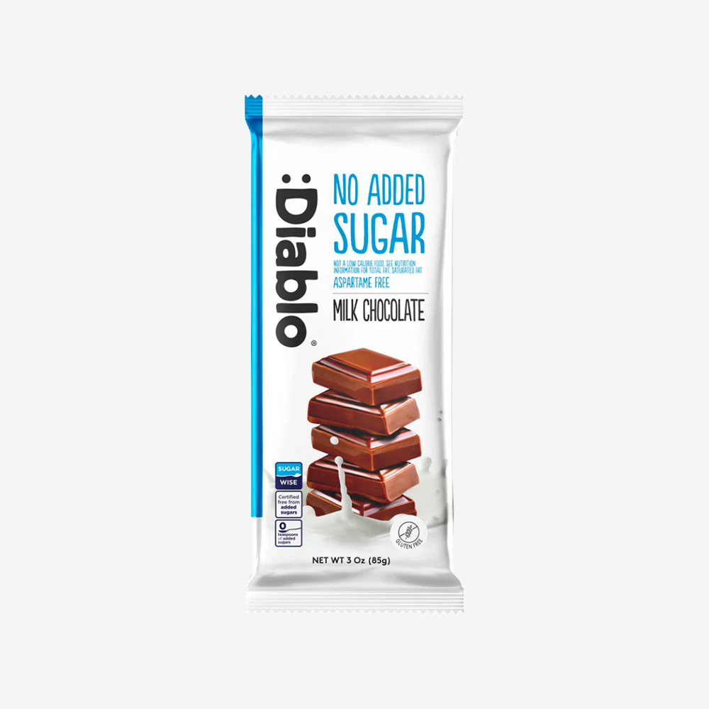Chocolate Leche sin Azúcar :Diablo 85 g